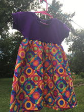 Load image into Gallery viewer, 2T Circles Skirt Dolman Dress
