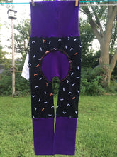 Load image into Gallery viewer, 9mo-3T Halloween Bats with Purple Bands Maxaloones
