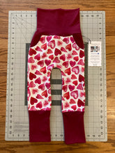 Load image into Gallery viewer, 9mo-3T Heart Valentine Maxaloones with Pockets!
