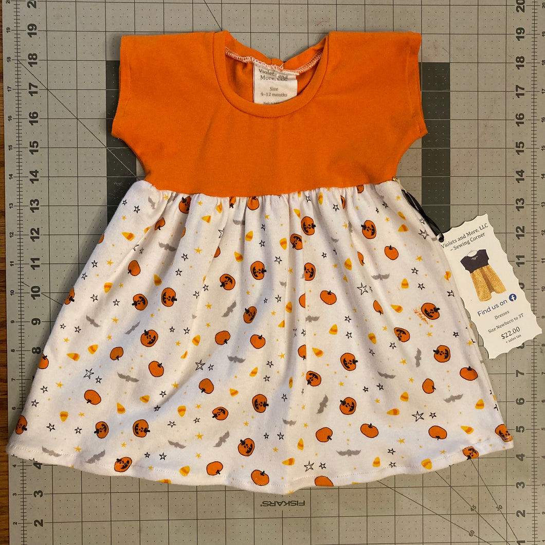 Pumpkin Dolman Dress