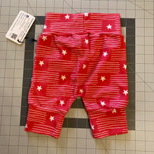 Load image into Gallery viewer, 9mo-3T Red and White Striped Stars Maxaloones Shorts
