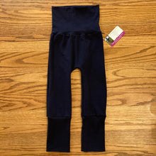 Load image into Gallery viewer, 9mo-3T Black Cotton Spandex Basics Maxaloones

