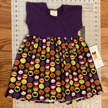 Load image into Gallery viewer, 3T Halloween Characters Dolman Dress
