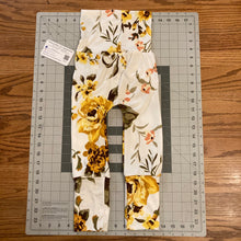 Load image into Gallery viewer, 9mo-3T Floral Flowers Ivory White Yellow Soft DBP Maxaloones

