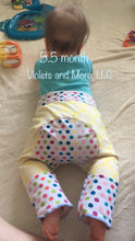 Load image into Gallery viewer, 9mo-3T Peach Pink Soft Double Brushed Polyester Maxaloones
