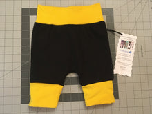 Load image into Gallery viewer, 9mo-3T Black and Yellow Maxaloones Shorts
