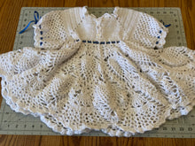 Load image into Gallery viewer, Crochet Baby Dress 6-12 months
