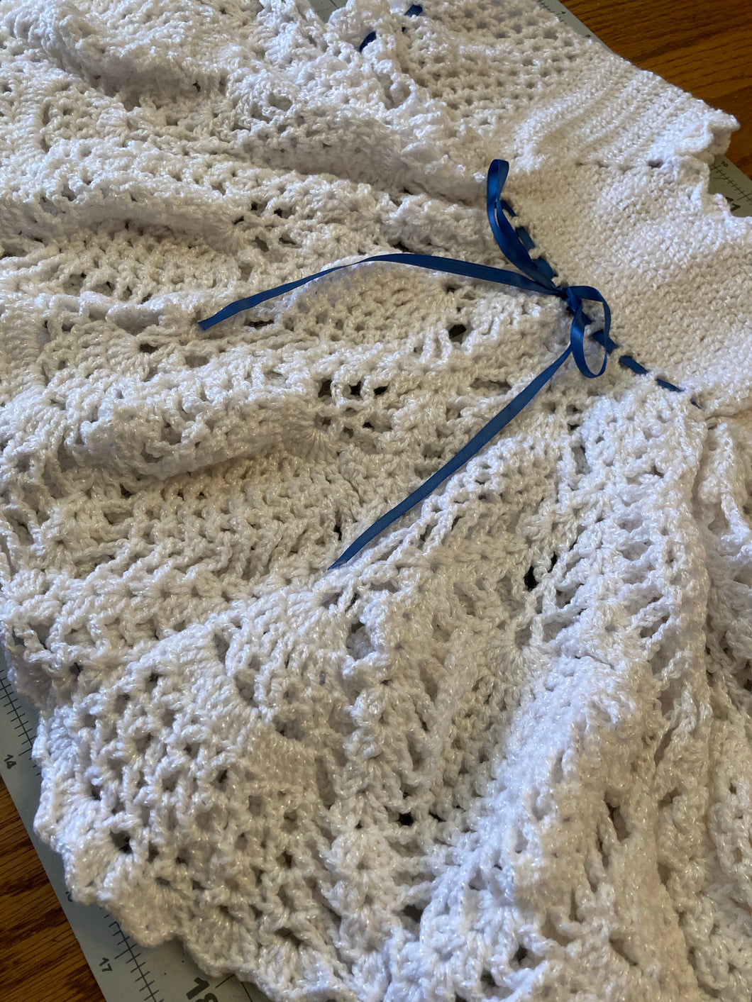 Crochet Baby Dress 6-12 months